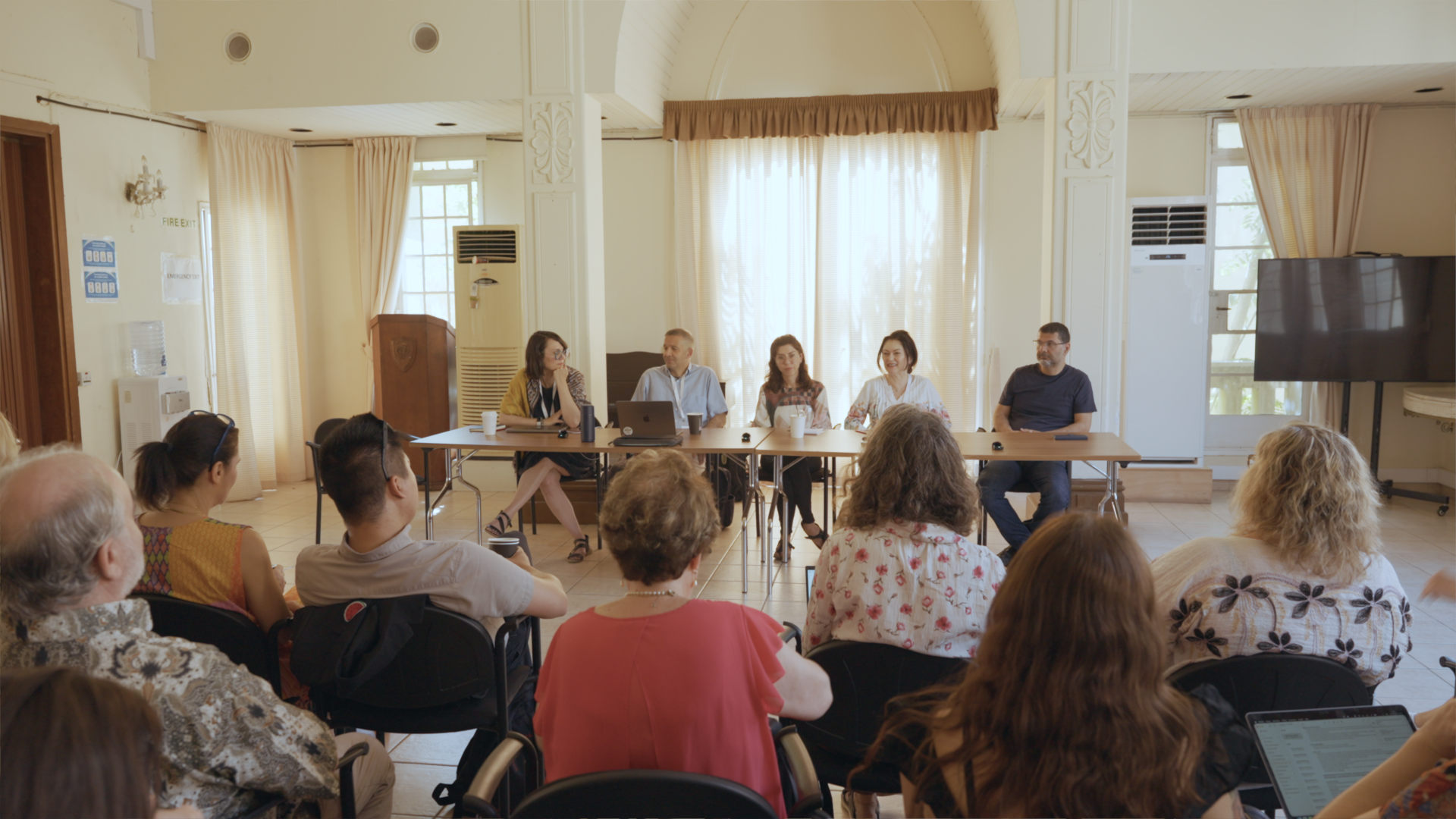 LinkedIn image from SeeD's IARS peace process panel update